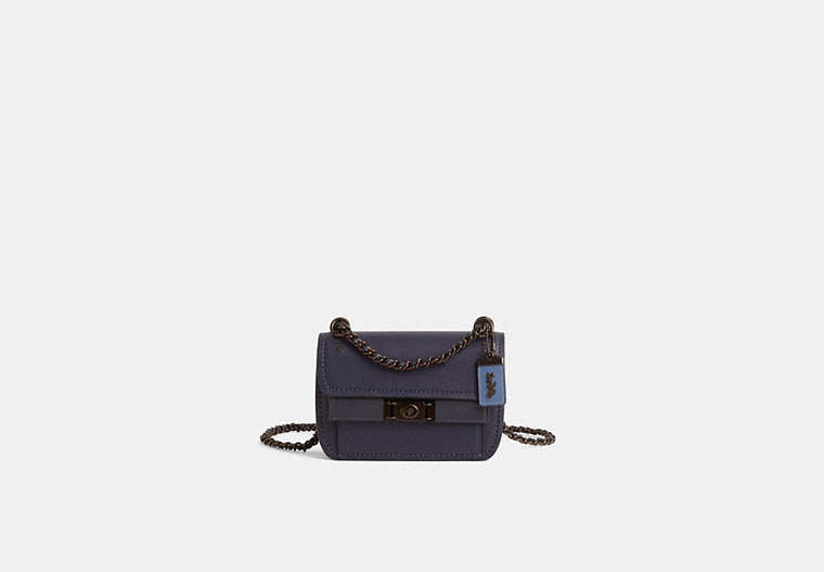 Restored Troupe Crossbody In Colorblock With Snakeskin Detail