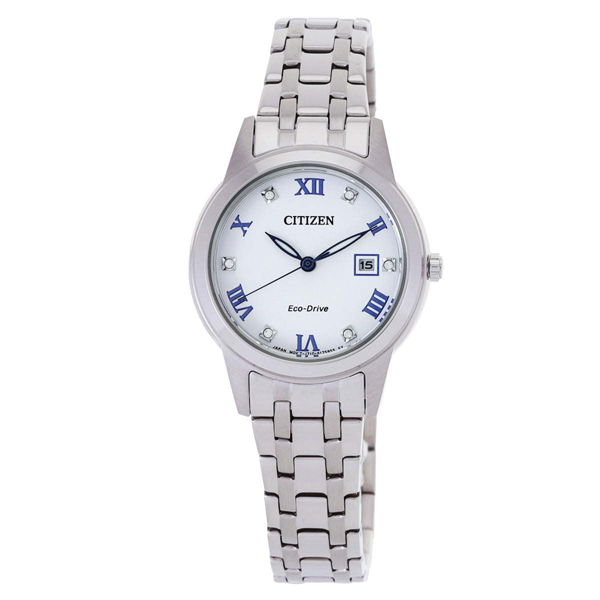 Citizen Classic Automatic Diamond White Dial Women's Watch