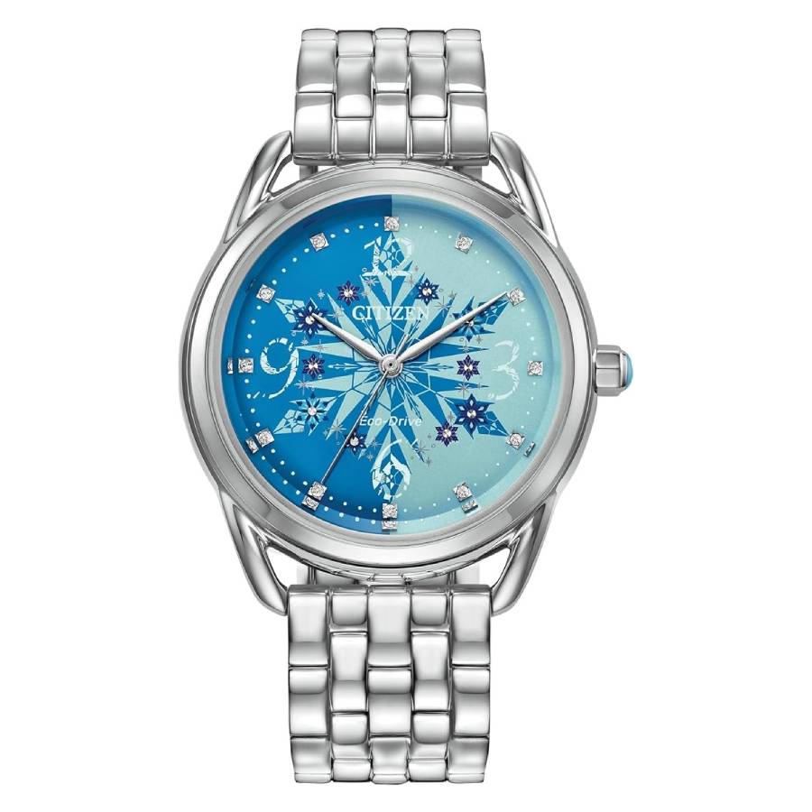 Citizen Frozen Eco-Drive Women's Watch And Pin Gift Set