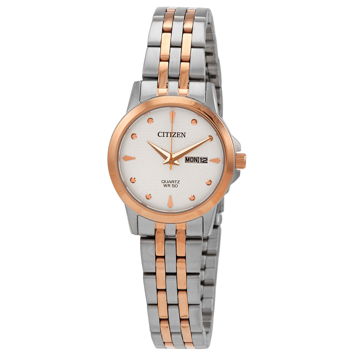 Citizen Quartz Silver Dial Two-Tone Women's Watch