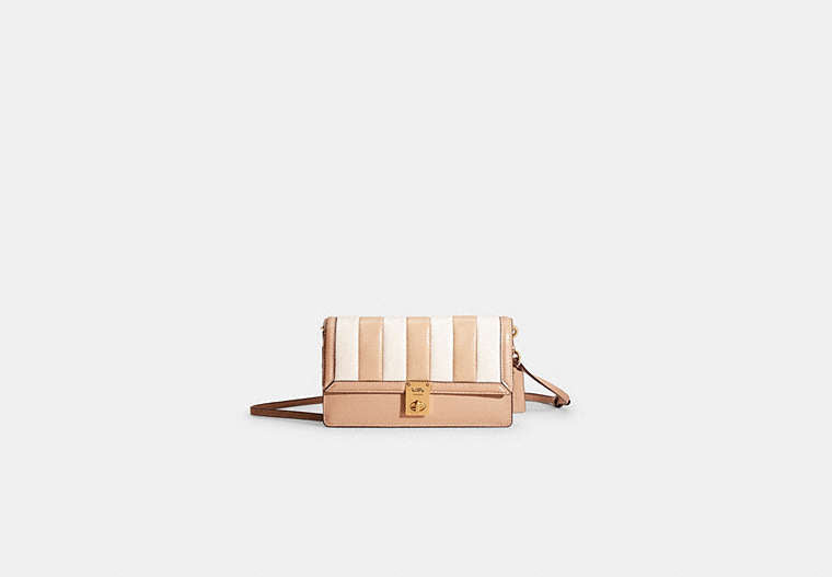 Restored Hutton Clutch With Colorblock Quilting