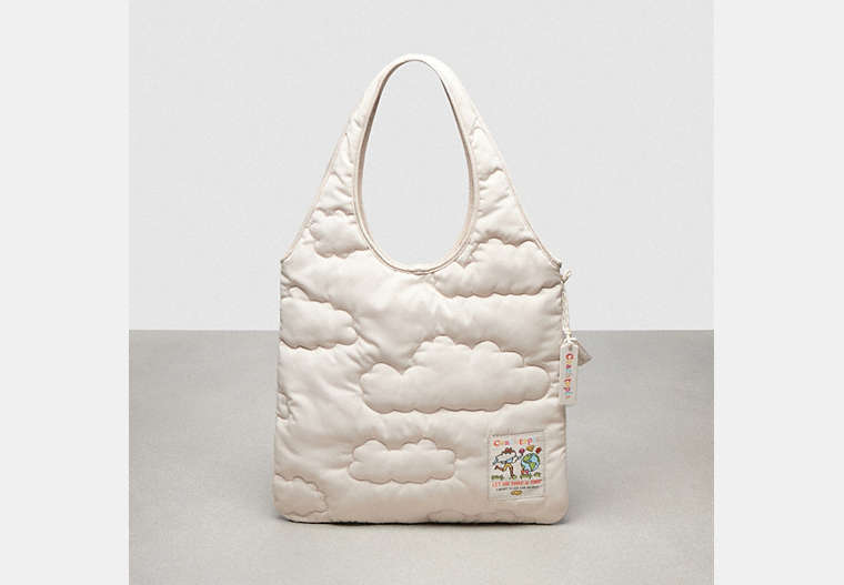 Coachtopia Loop Flat Tote With Cloud Quilting