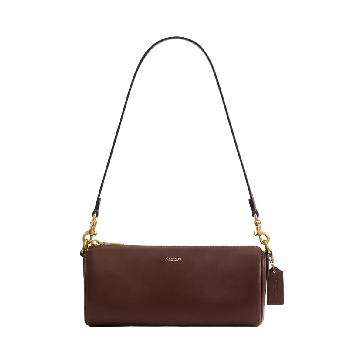 Coach Barrel Bag in Brass Maple