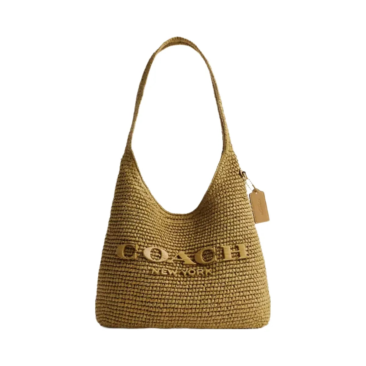Coach Brooklyn Shoulder Bag 28 in Brass Muted Olive
