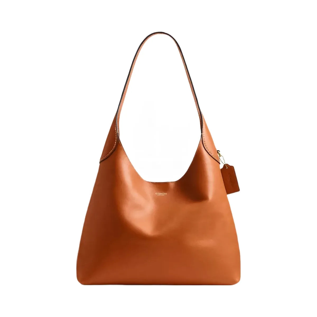 Coach Brooklyn Shoulder Bag 34 in Brass Toffee