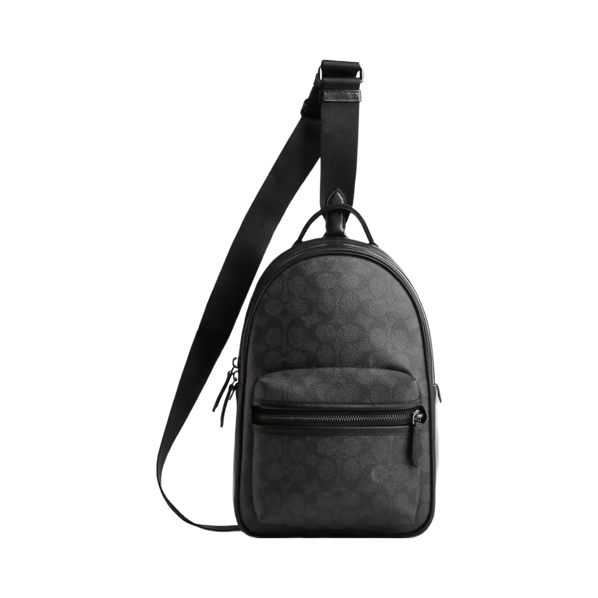 Coach Charter Pack In Signature Canvas in Charcoal