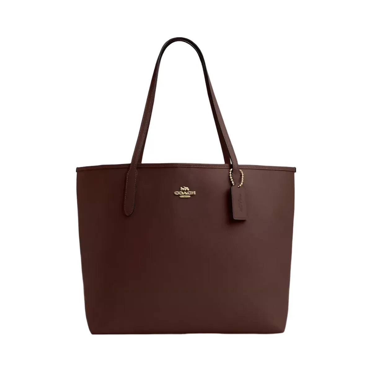 Coach City Tote Bag in Gold Maple