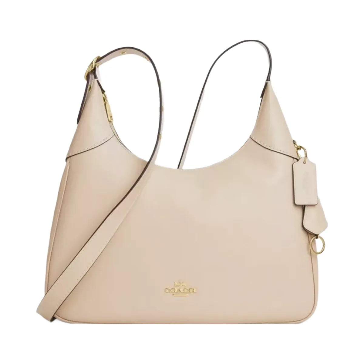 Coach Ella Shoulder Bag in Gold Oat