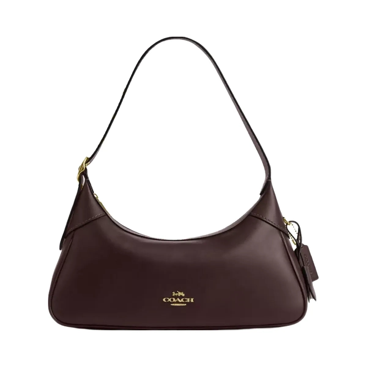 Coach Ella Small Shoulder Bag in Gold Espresso
