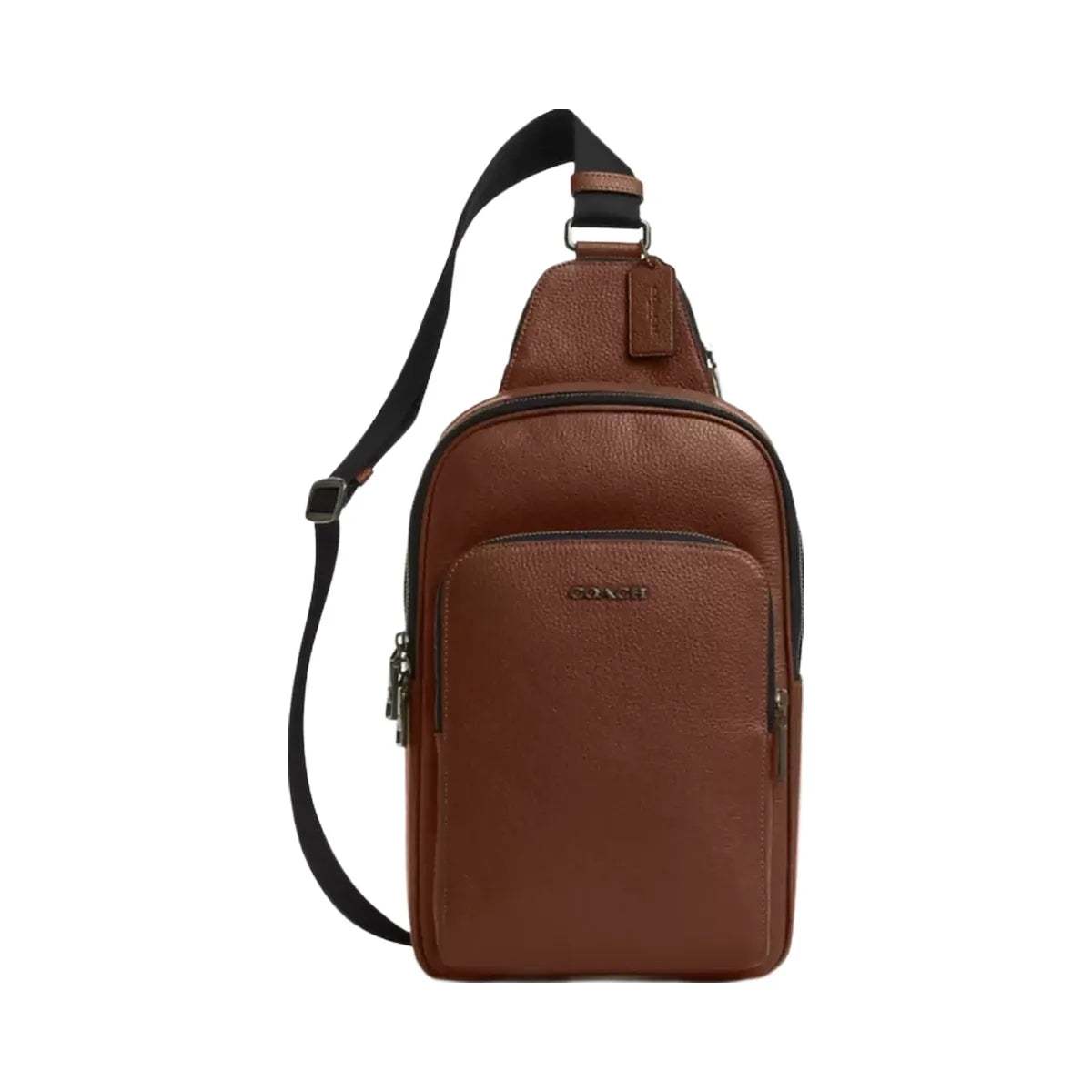 Coach Ethan Pack in Gunmetal Saddle