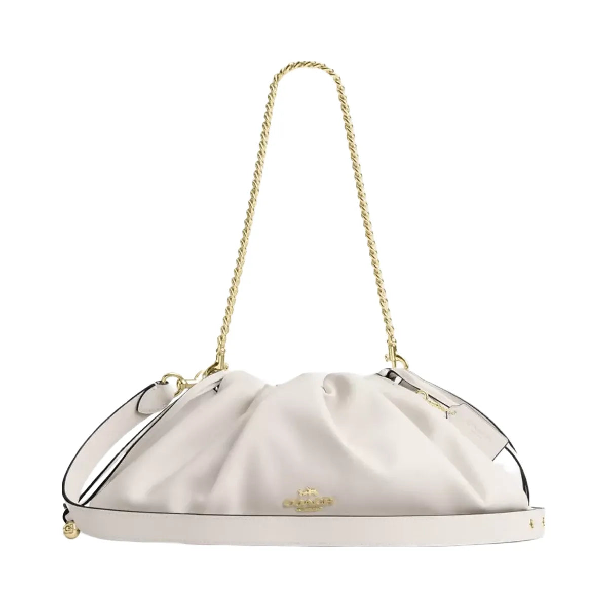 Coach Faye Large Shoulder Bag in Gold Chalk