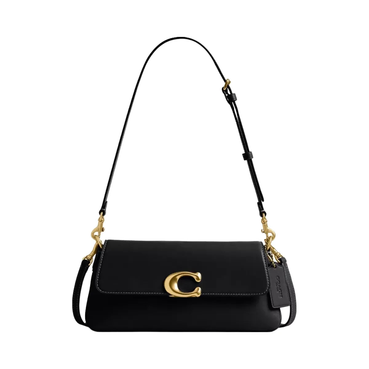 Coach Jet Shoulder Bag in Brass Black
