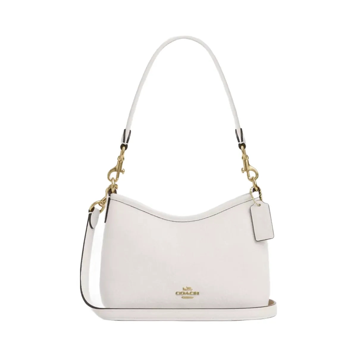Coach Laurel Small Shoulder Bag in Gold Chalk