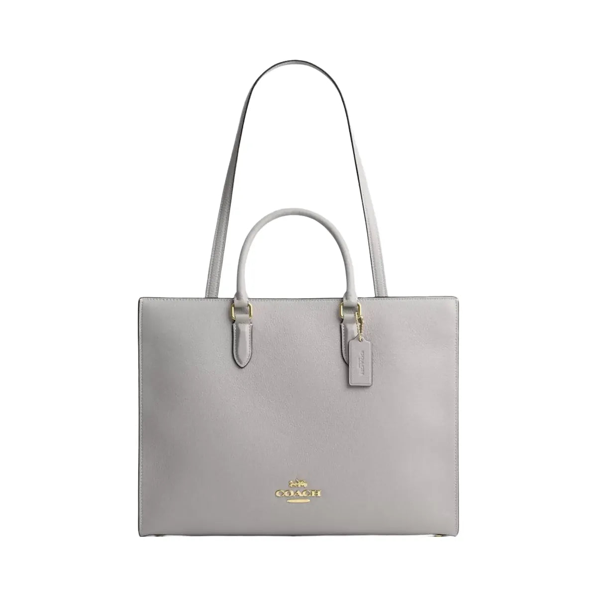 Coach Maggie Tote Bag in Gold Dove Grey