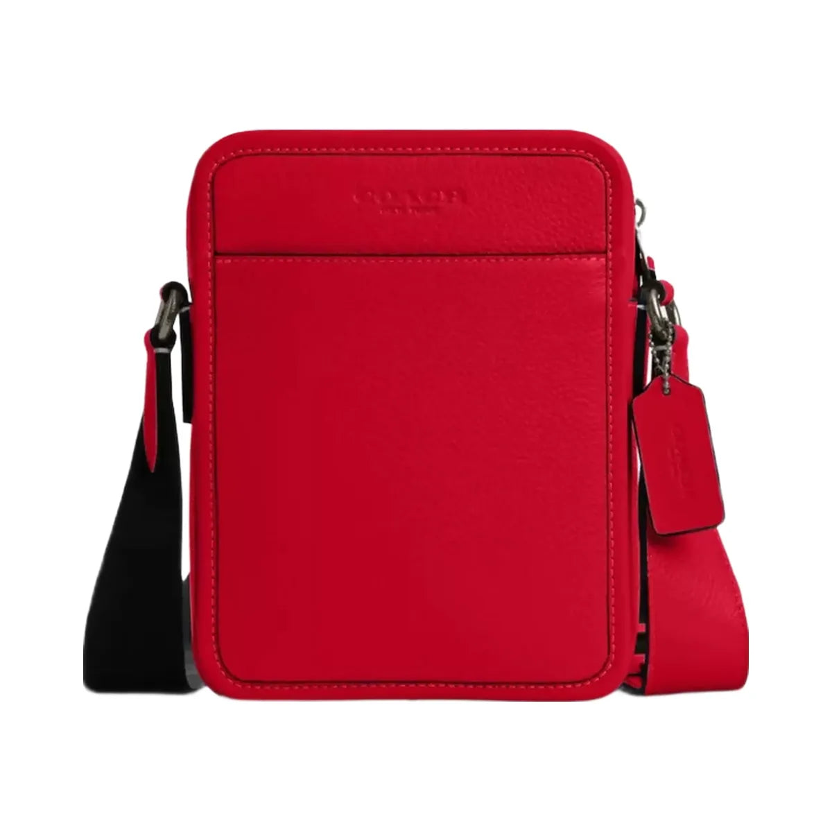Coach Sullivan Crossbody Bag in Gunmetal Bold Red