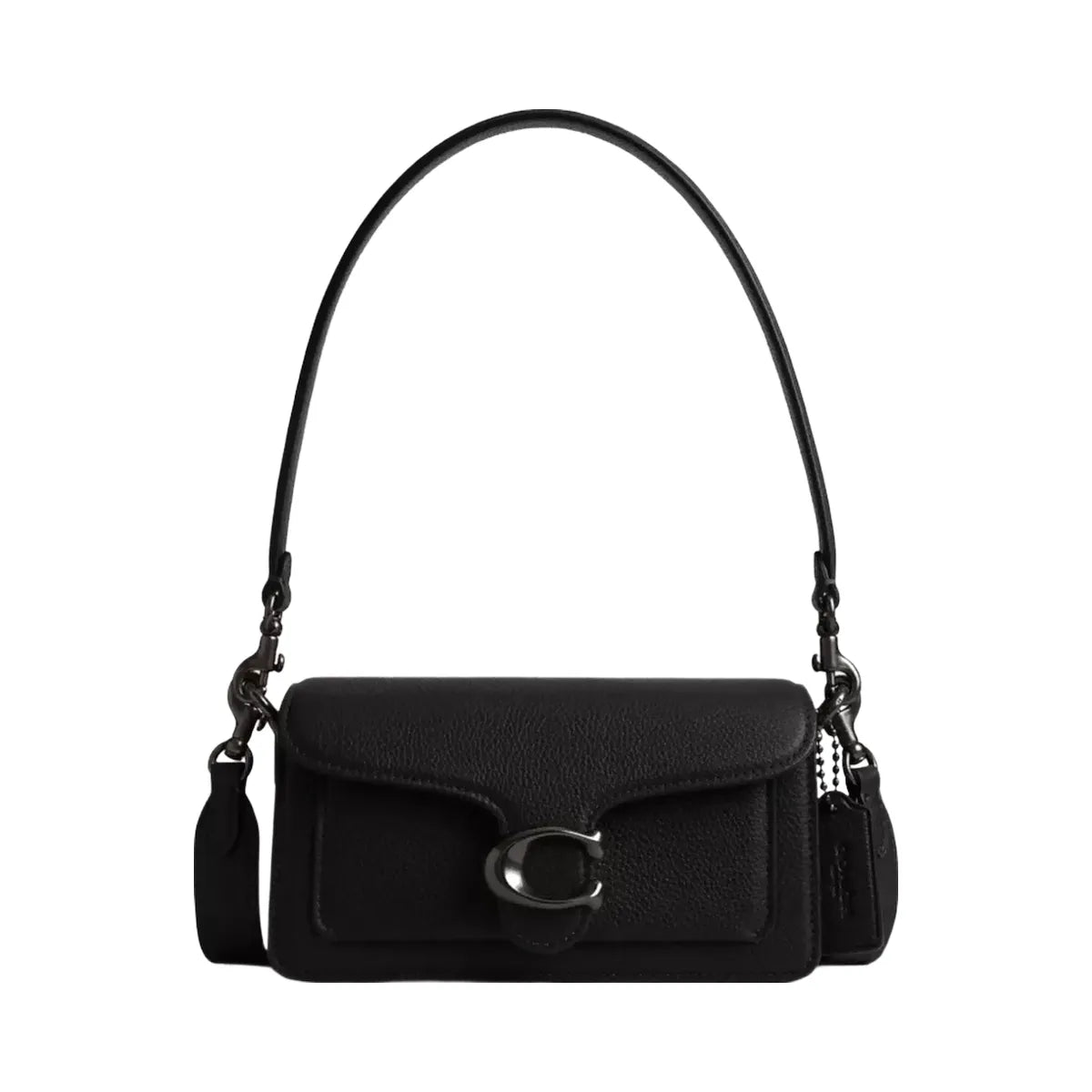 Coach Tabby Shoulder Bag 20 in Pewter Black