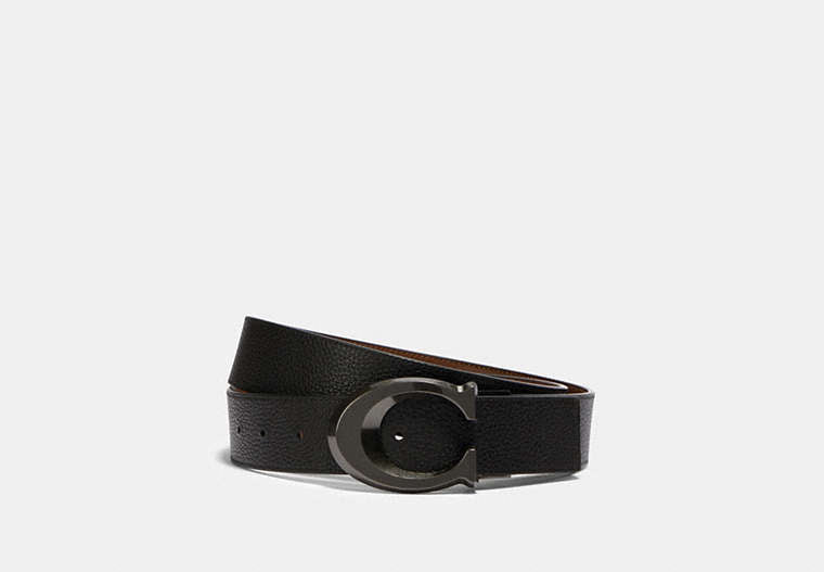 Signature Buckle Cut-To-Size Reversible Belt, 38 Mm