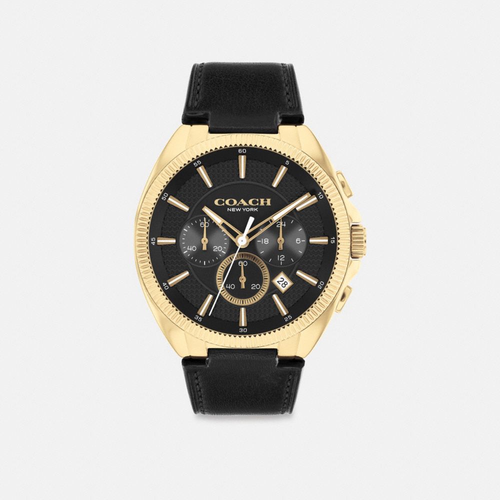 Coach Jackson Watch, 45 Mm Black