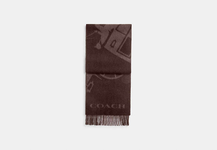 Horse And Carriage Cashmere Muffler