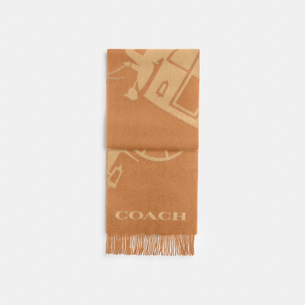 Horse And Carriage Cashmere Muffler