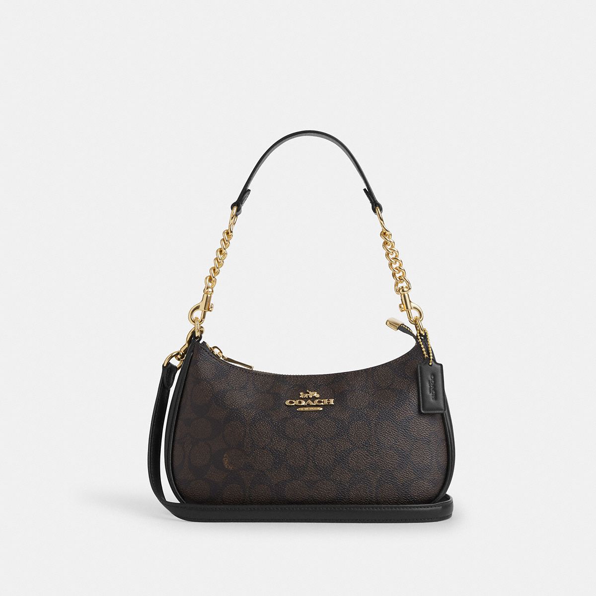 Coach Teri Shoulder Bag In Signature Canvas