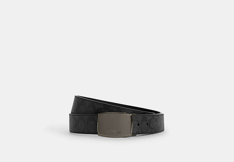 Boxed Plaque And Harness Buckle Cut-To-Size Reversible Belt, 38 Mm