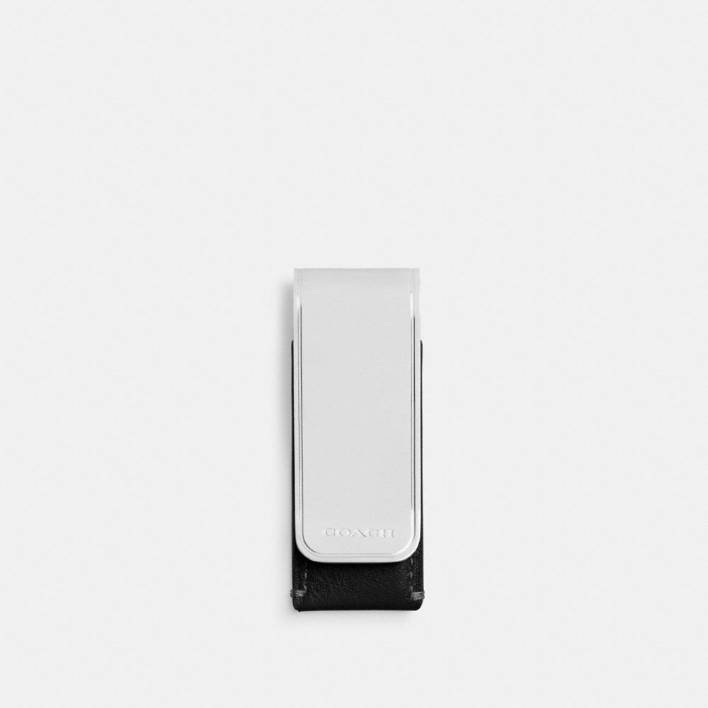 Coach Money Clip Black