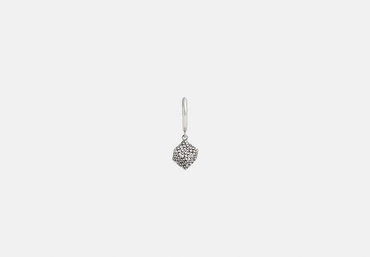 Quilted Cube Huggie Earring