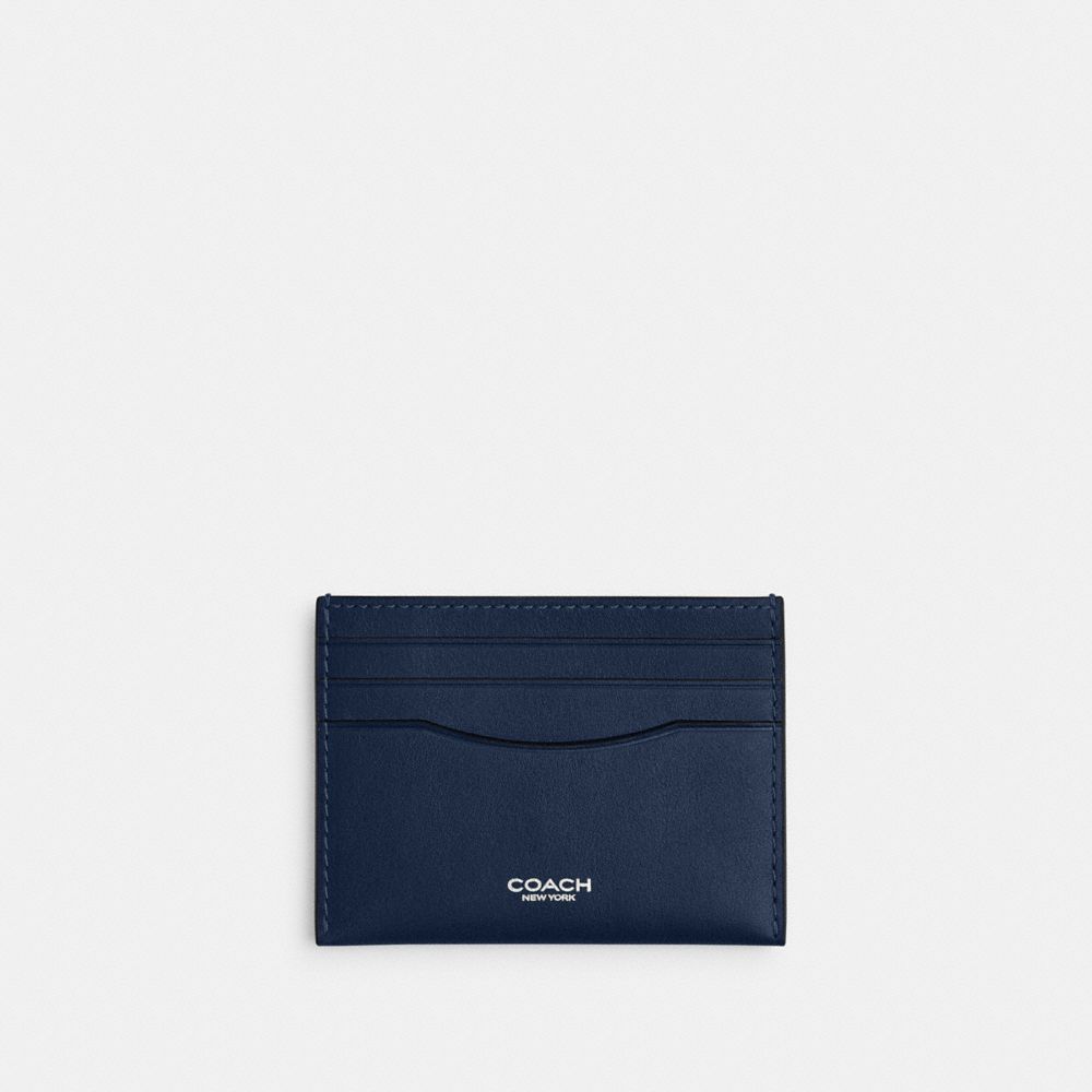 Coach Card Case Navy