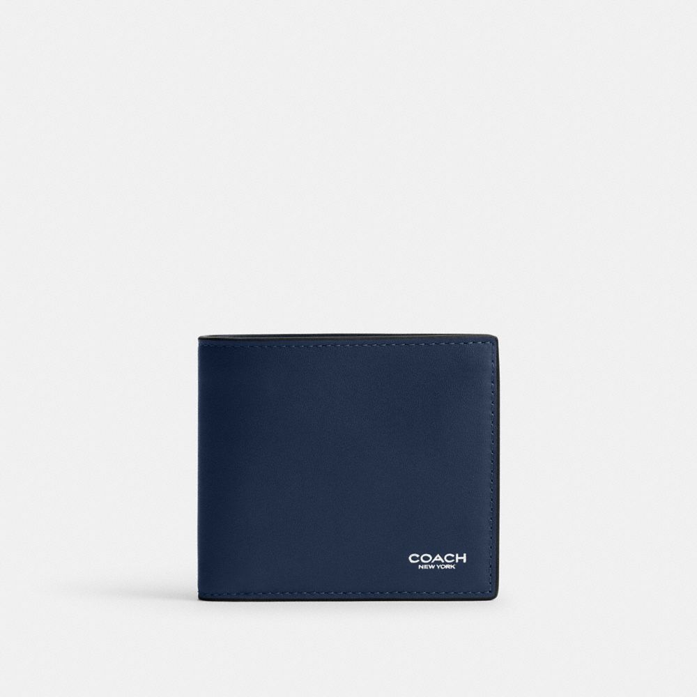 Coach Coin Wallet Navy