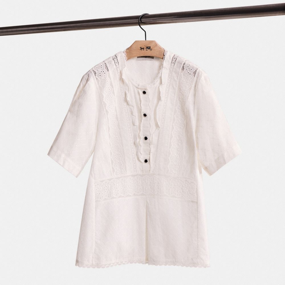 Restored Broderie Anglaise Top