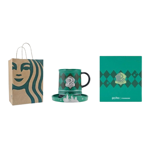 Starbucks x Harry Potter Collaboration Mug — Slytherin House Color-Changing Mug (365ml)