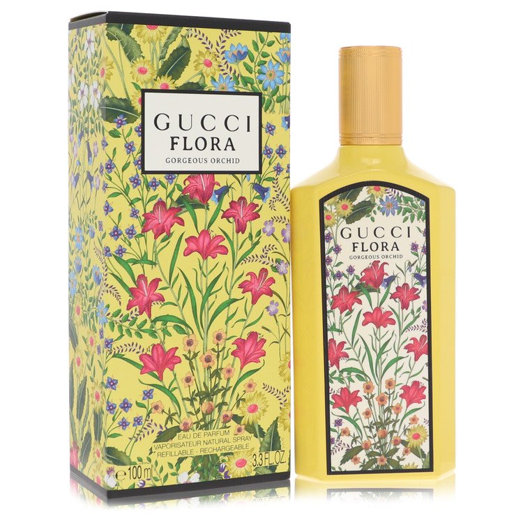 Gucci Flora Gorgeous Orchid Perfume By Gucci Eau De Parfum Spray Refillable