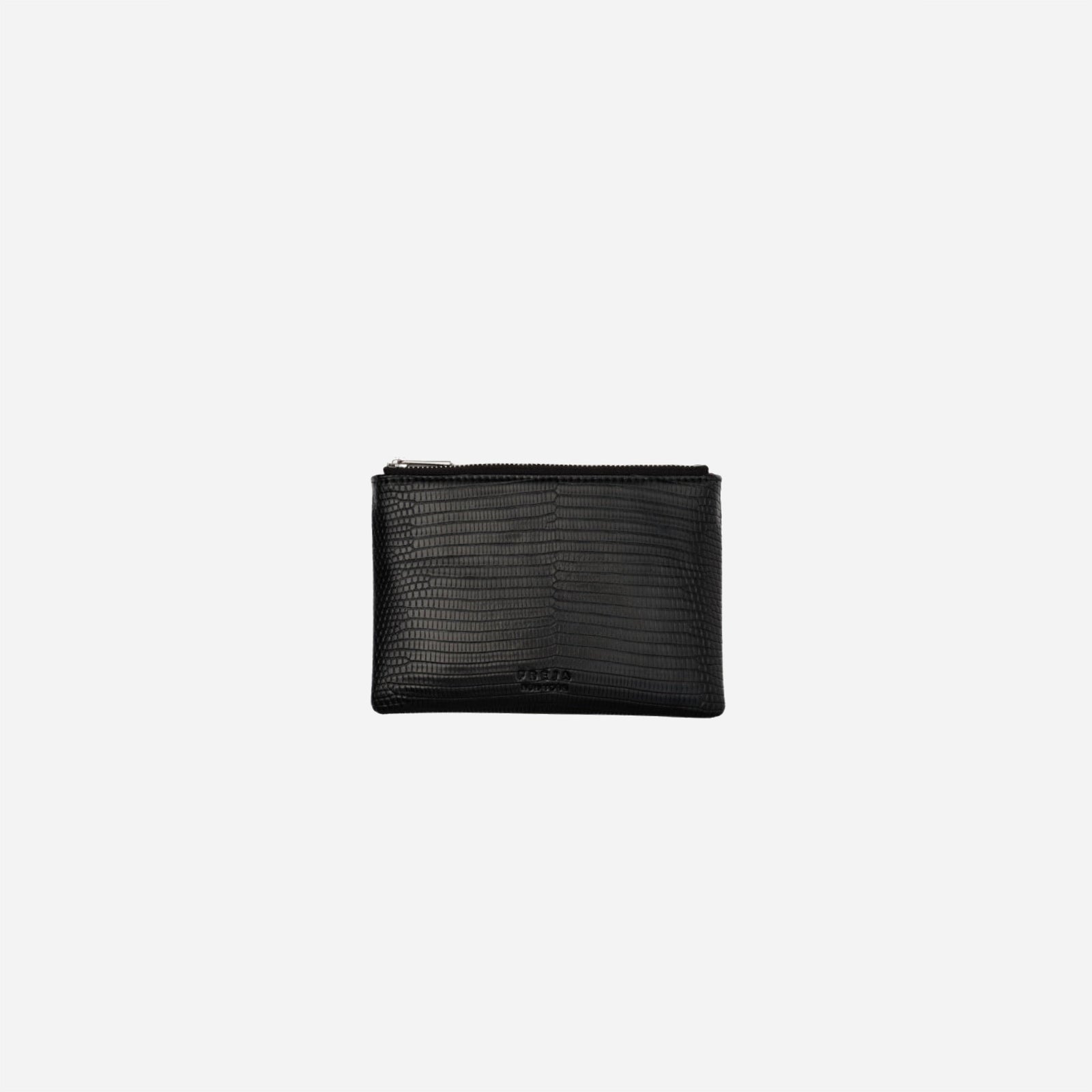 Freja Zip Pouch 7 Black Lizard