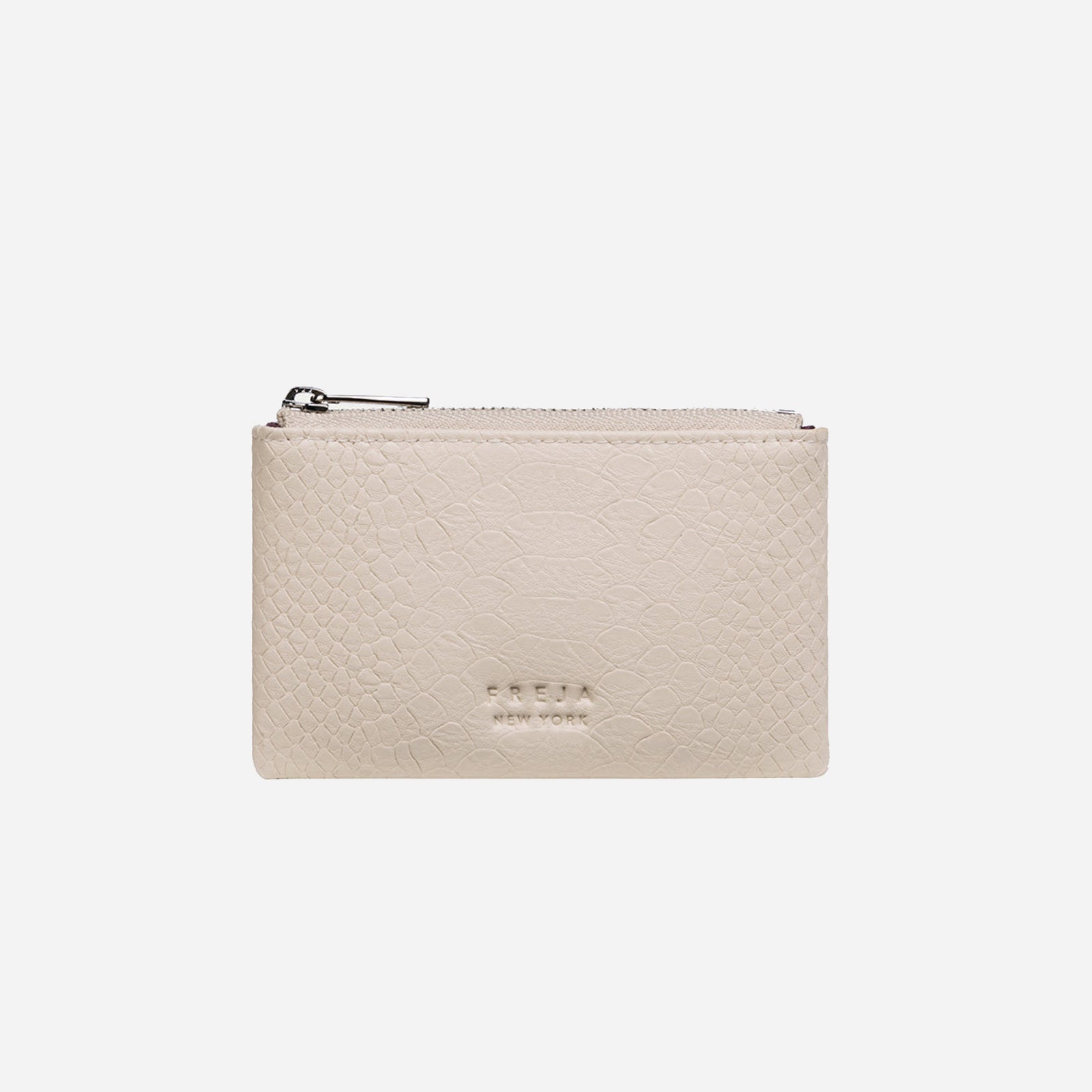 Freja Zip Pouch 5 Oat Croc