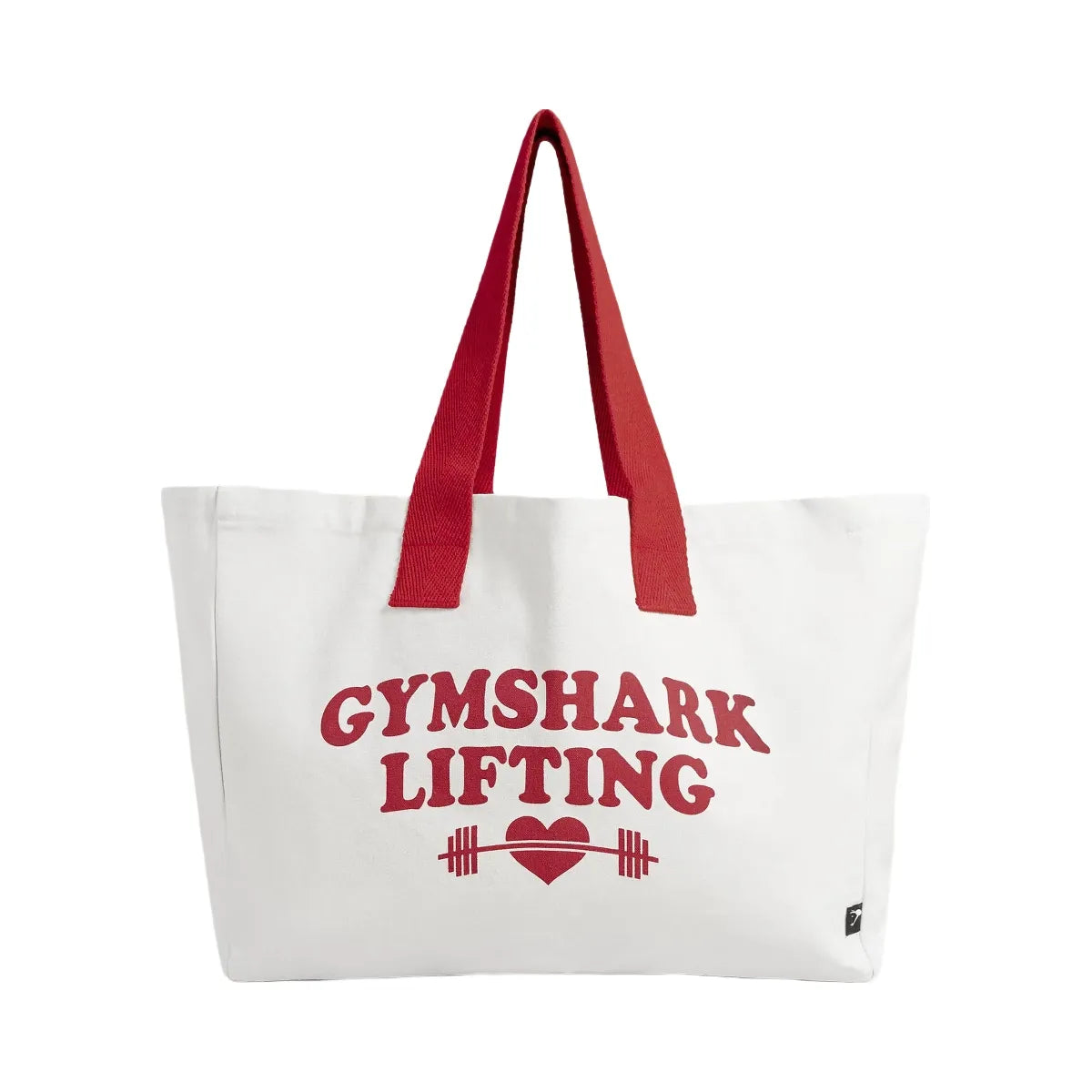 Gymshark Love Lifting Graphic Tote Bag "Oat White"