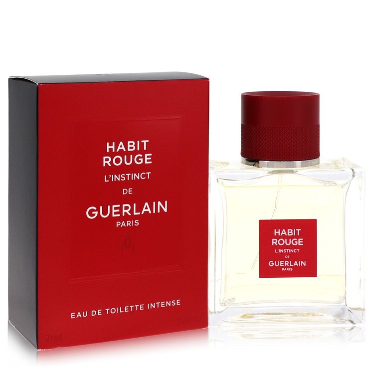 Guerlain Habit Rouge L'instinct Cologne By Guerlain Eau De Toilette Intense Spray