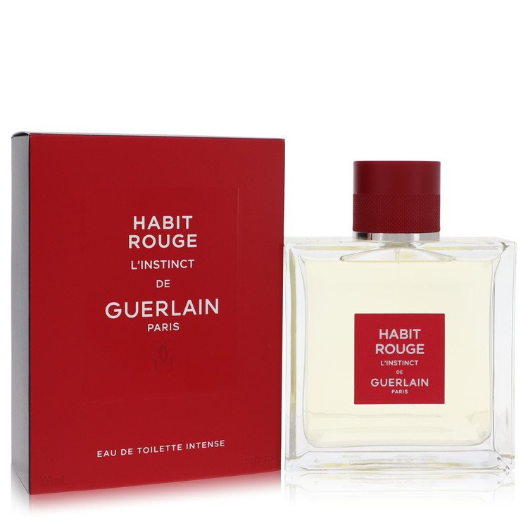 Guerlain Habit Rouge L'instinct Cologne By Guerlain Eau De Toilette Intense Spray