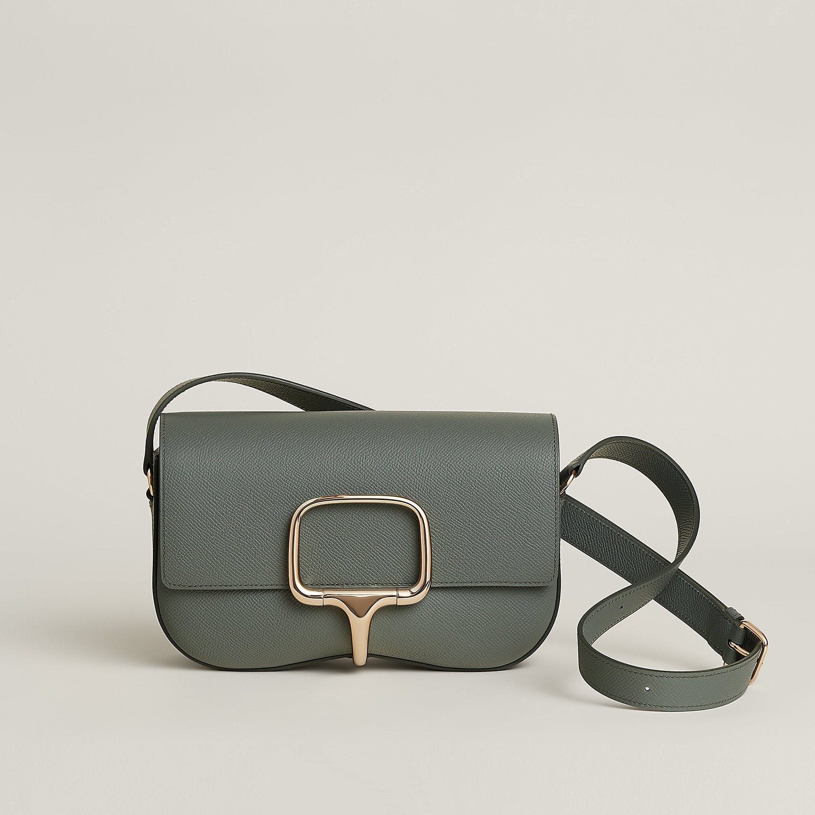 Hermes Herms Della Cavalleria Elan Bag Gold
