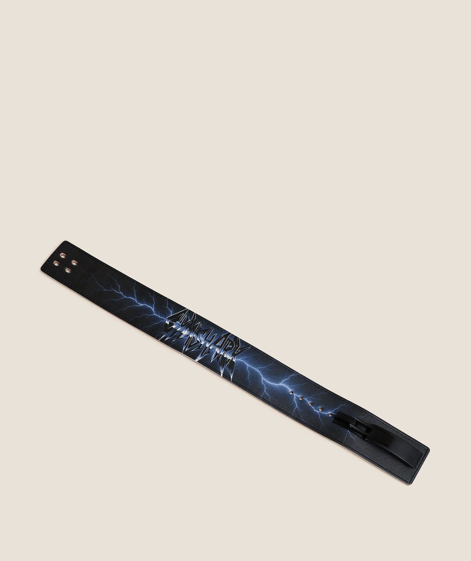 Women's Gymshark Lightning Graphic Lever Belt Gs Black
