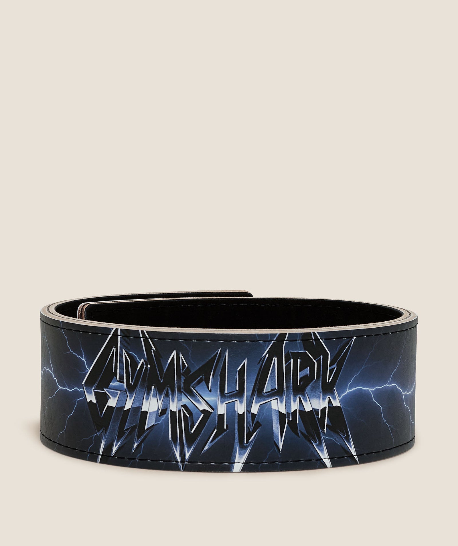 Women's Gymshark Lightning Graphic Lever Belt Gs Black