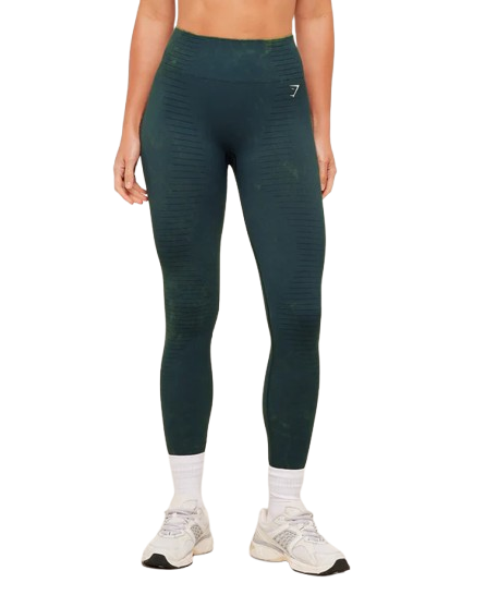 Women's Gymshark Steel Seamless Leggings Deep Petrol Blue