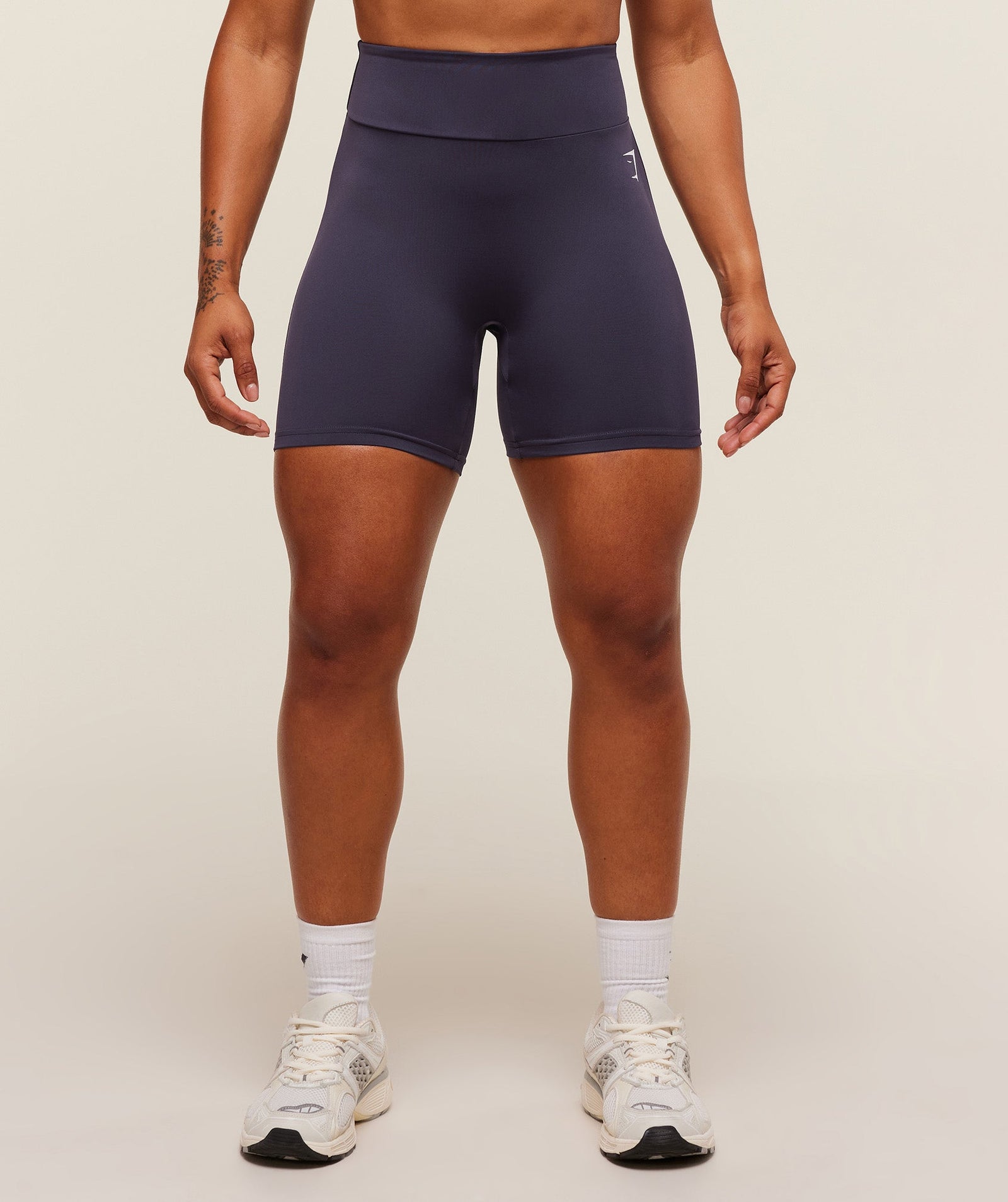 Women's Gymshark Power Original Tight Shorts Midnight Purple
