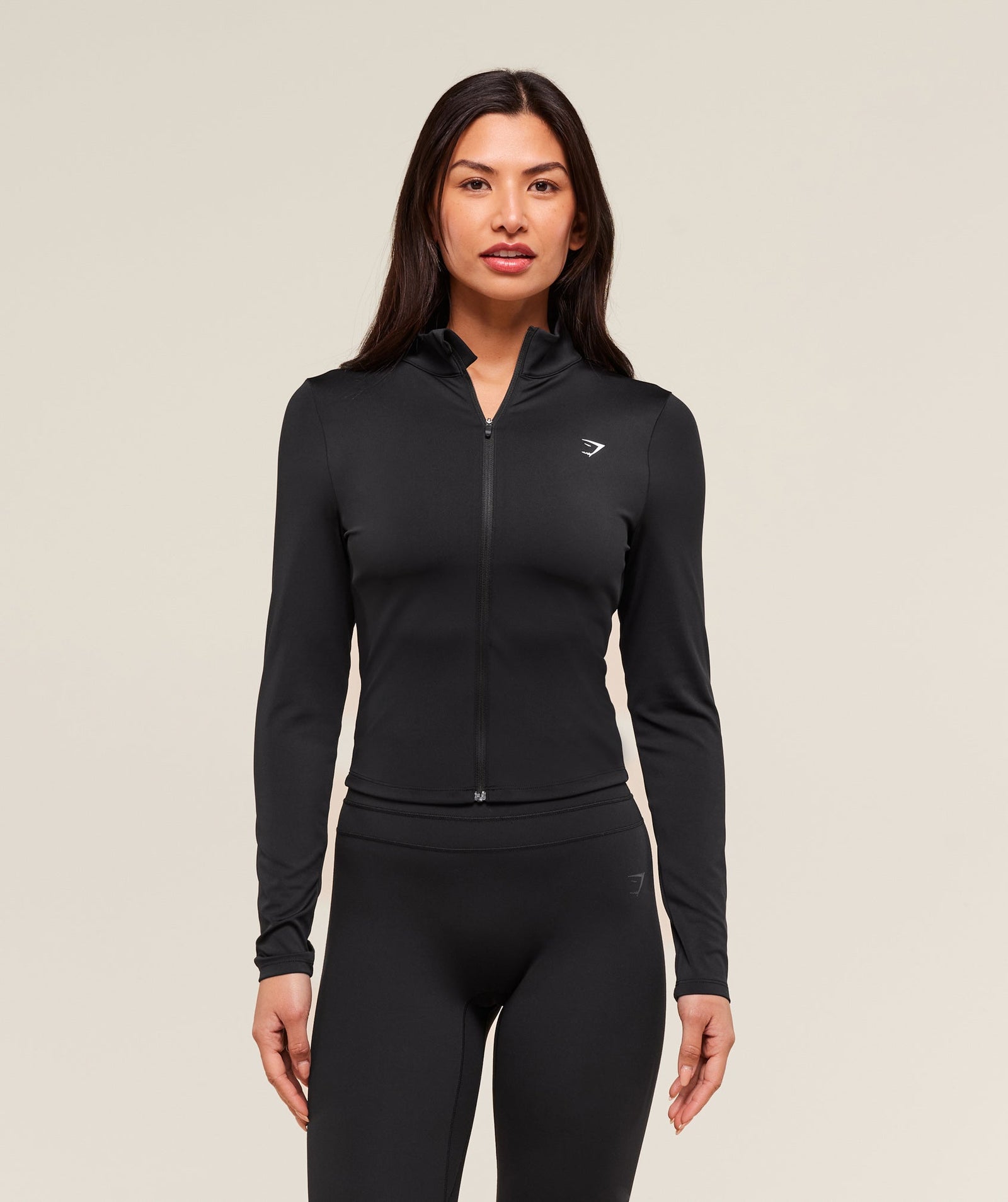 Women's Gymshark Training Zip Up Jacket Black