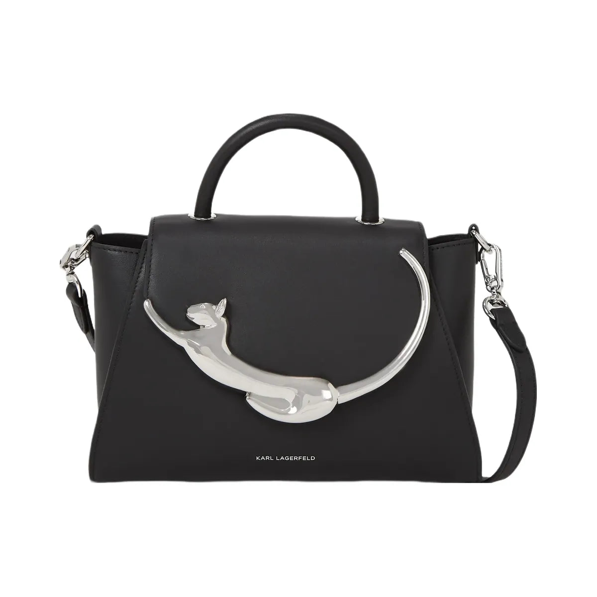 Karl Lagerfeld Choupette Top Handle Bag Black