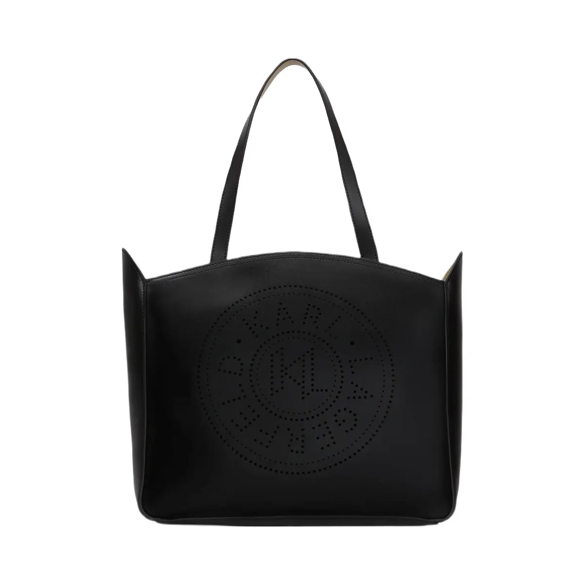 Karl Lagerfeld Circle Medium Tote Bag Black