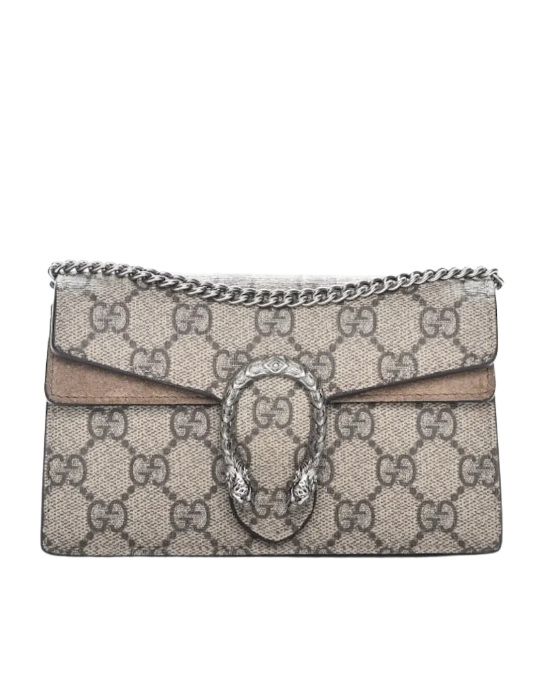 Gucci Dionysus Gg Supreme Super Mini Beige