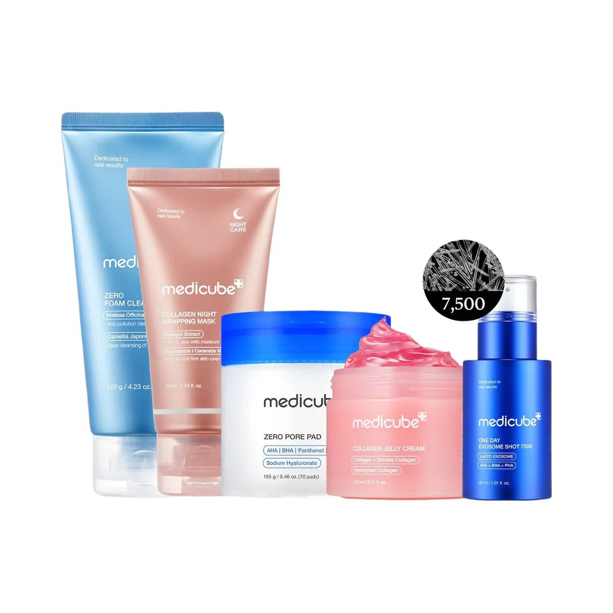 Medicube Affordable Glass Glow 7-Day Skincare Set