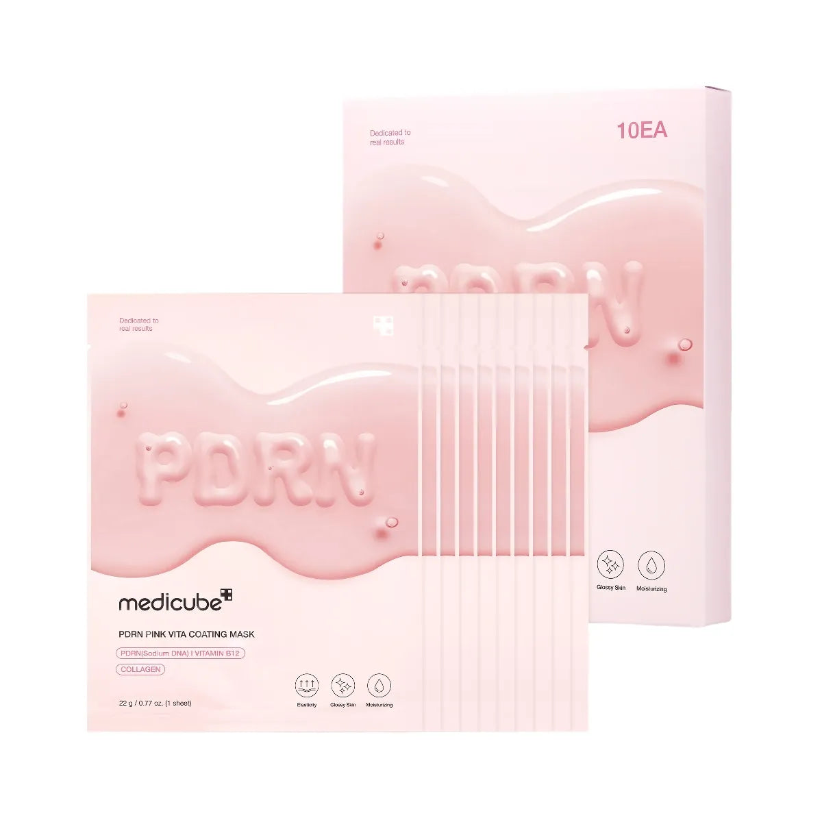 Medicube PDRN Pink Vita Coating Sheet Mask