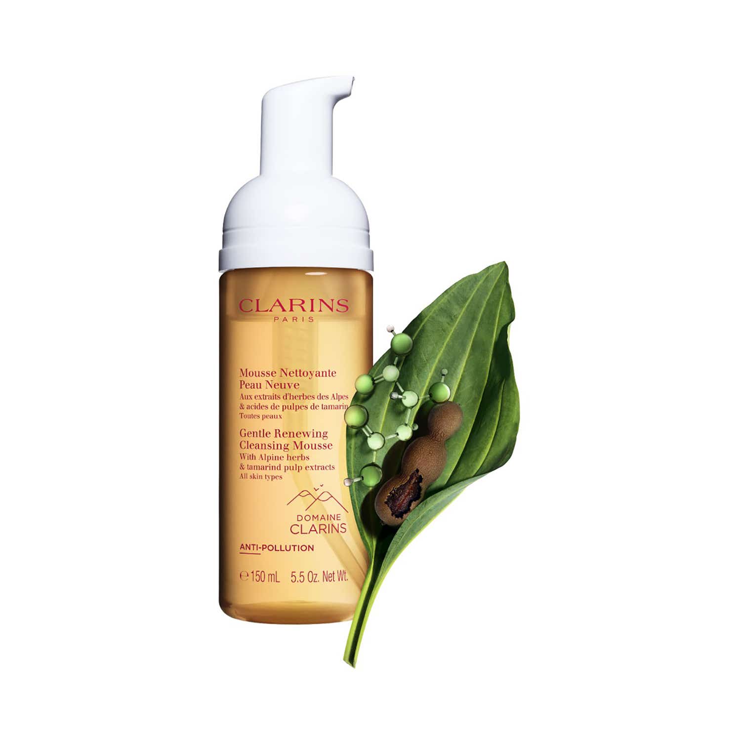 Clarins Gentle Renewing Cleansing Mousse (150ml) - Clarins